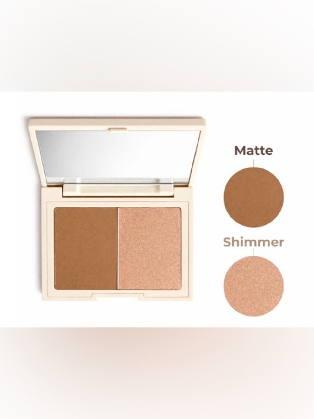 Beauty for Real Bronzer Duo Palette - Shade ‘Here Comes the Sun’ - New in Box
